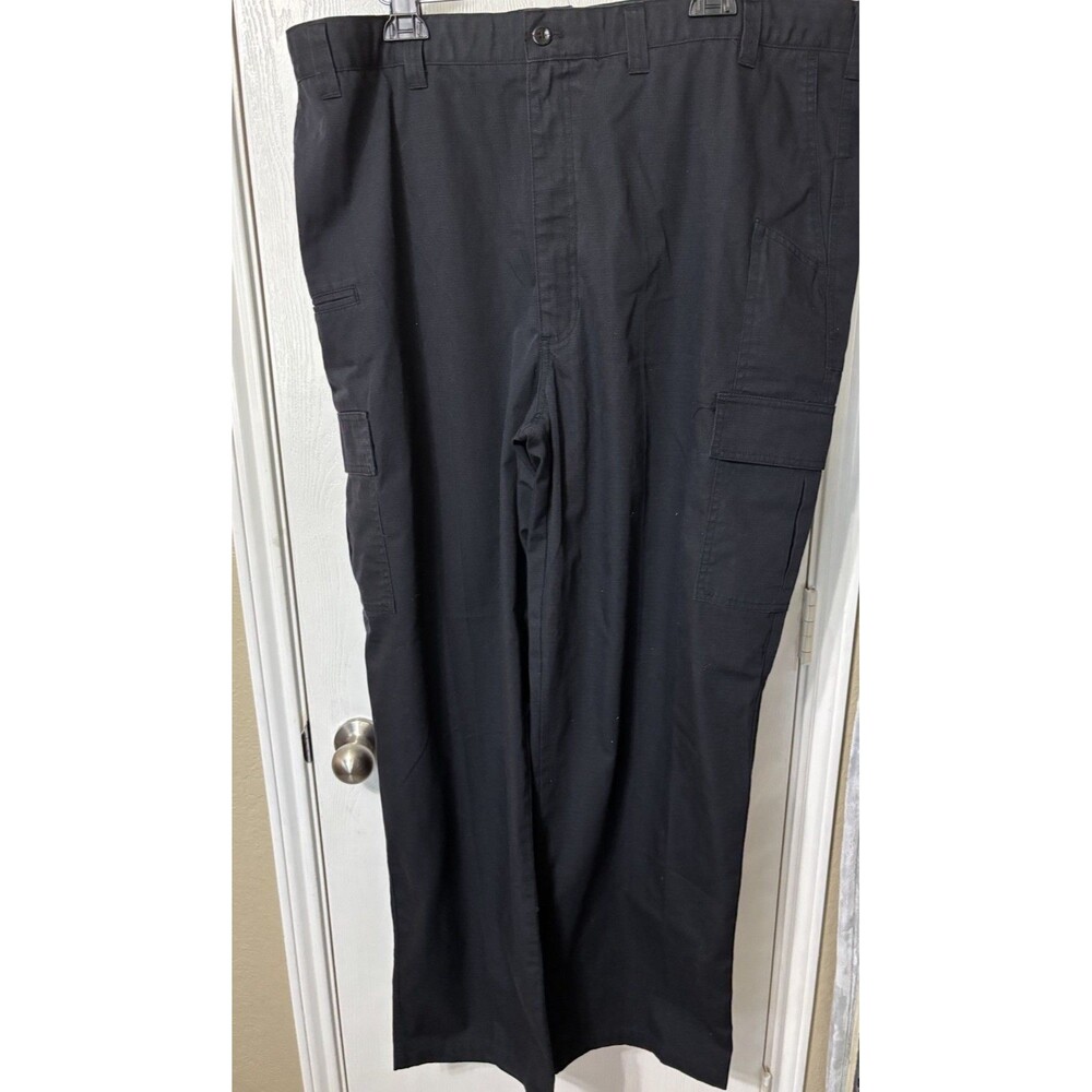 Wearguard Cargo Pants Men Size 44x33 Mens Medic Pockets Black Elastic Waist